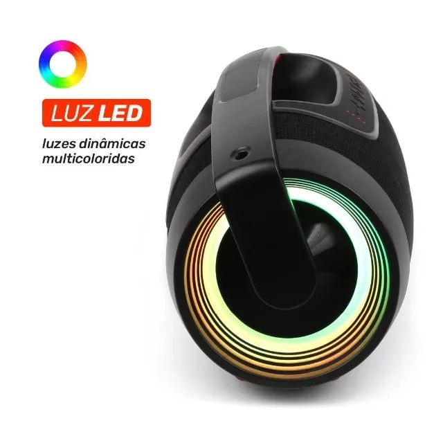 Caixa de Som Bluetooth Moob Live 80W Nova Pronta Entrega - Foto 2