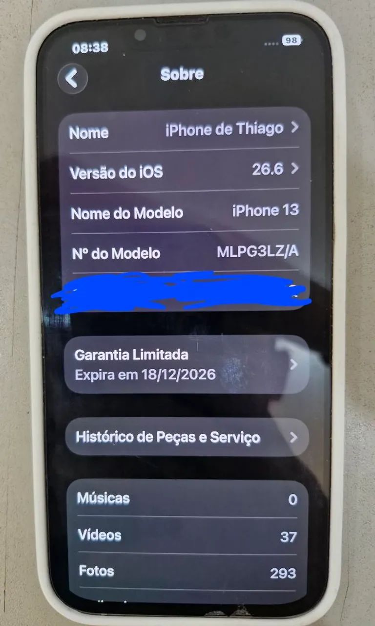 Iphone 13 branco 128gb garantia ate dezembro - Foto 3