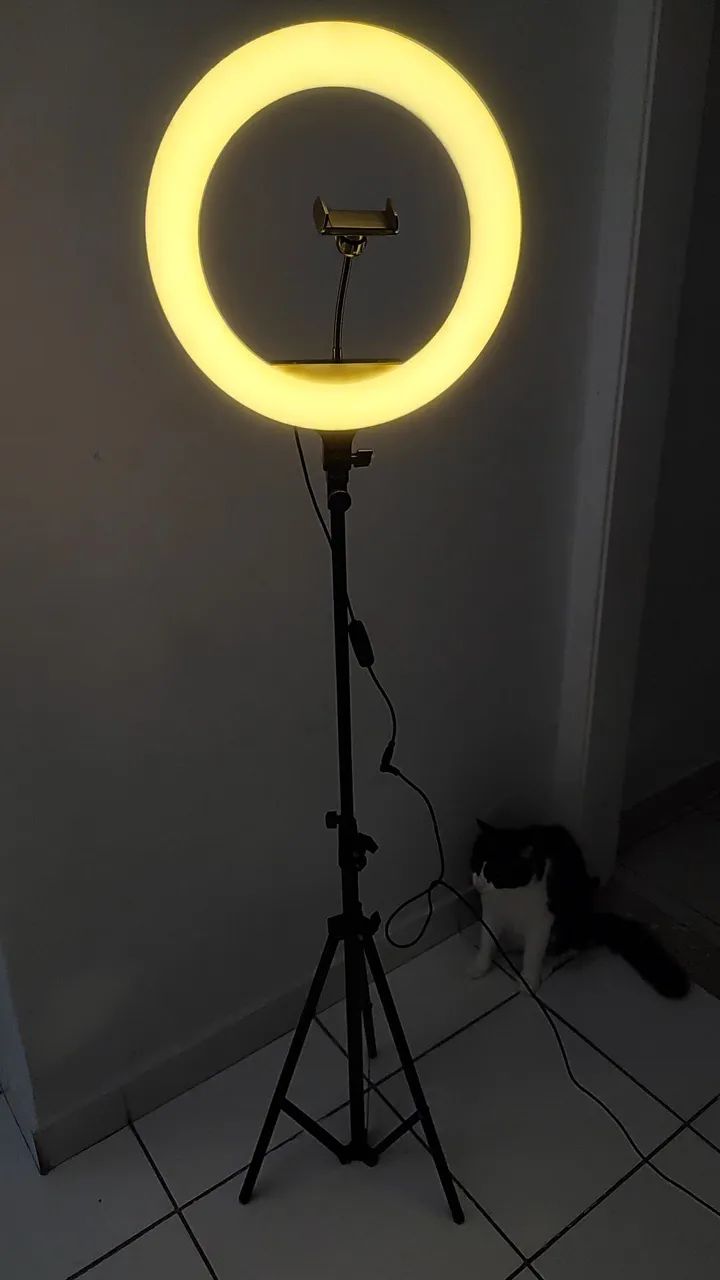 Ring light Luz iluminação de vídeos - Foto 2