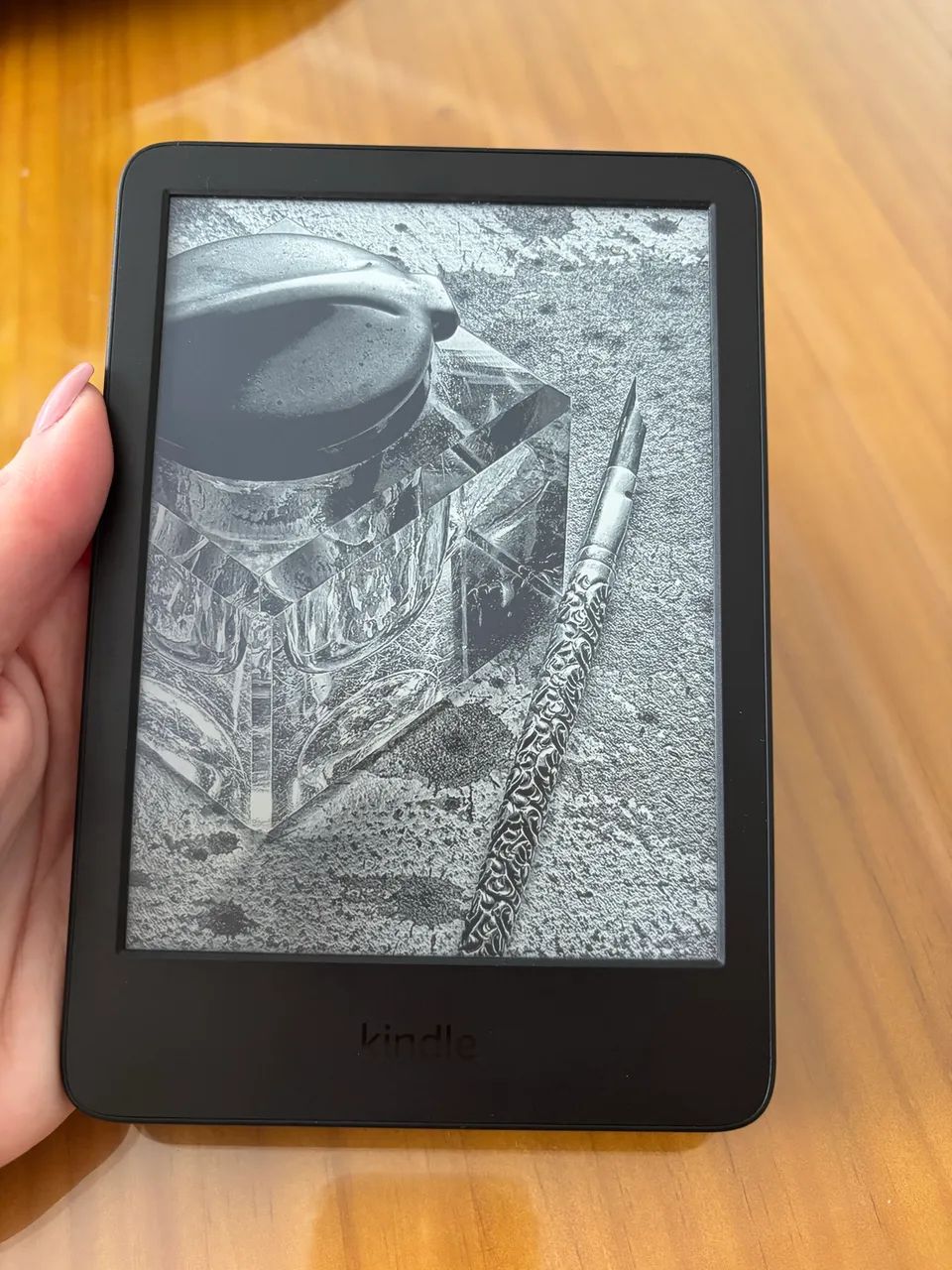 Kindle 11ª Geração 16GB Preto + Carregador + Capa + Caixa Original