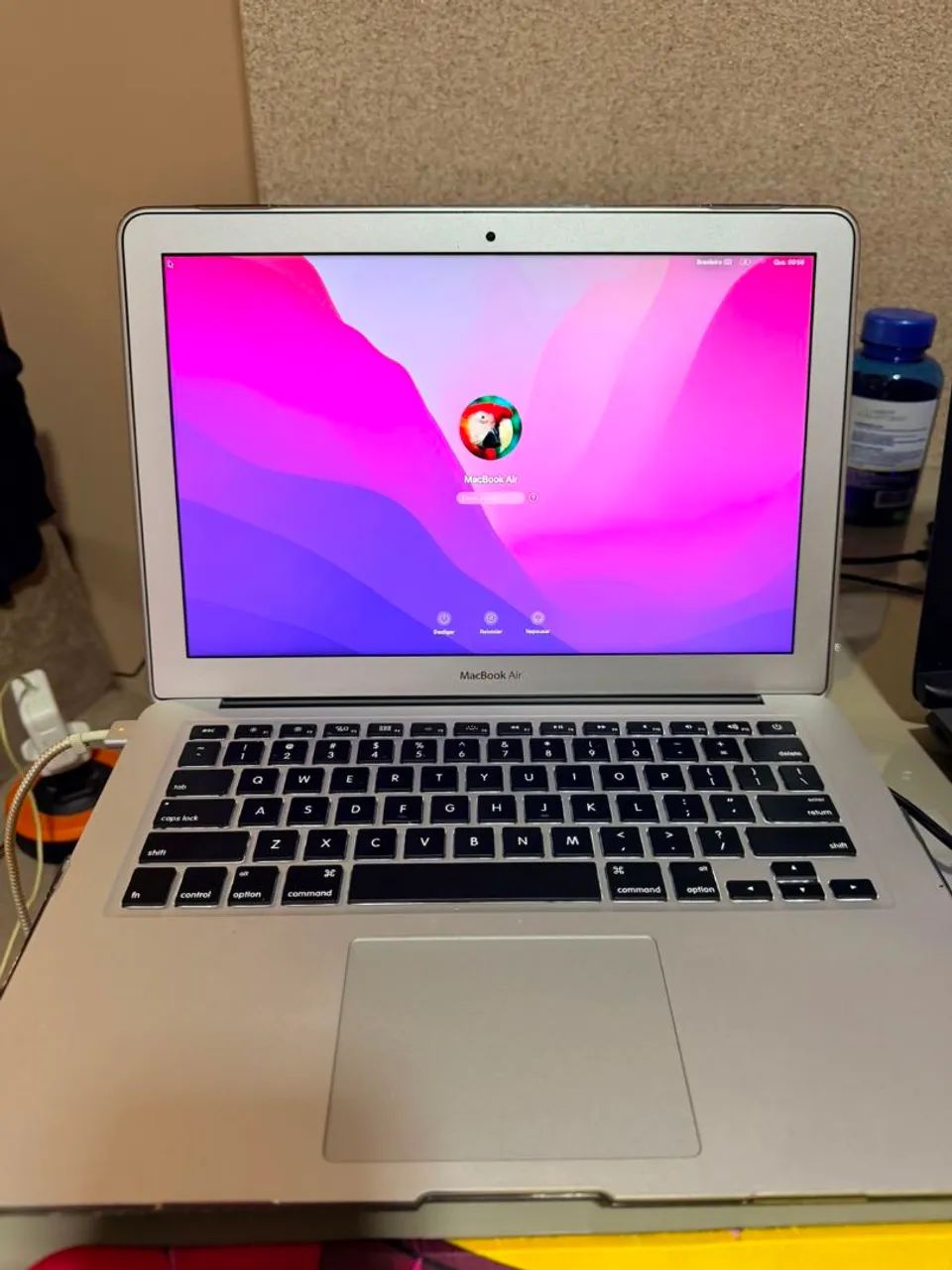 MacBook Air Intel5 8RAM/256Gigas C/307Ciclos