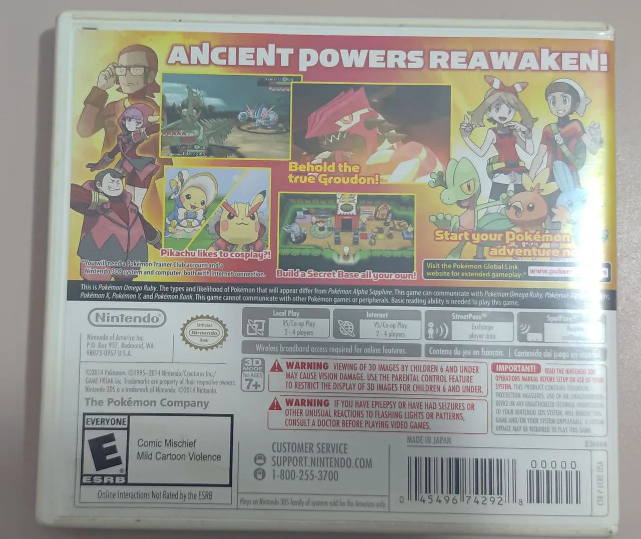 Pokemon Omega Ruby original 3DS - Foto 2