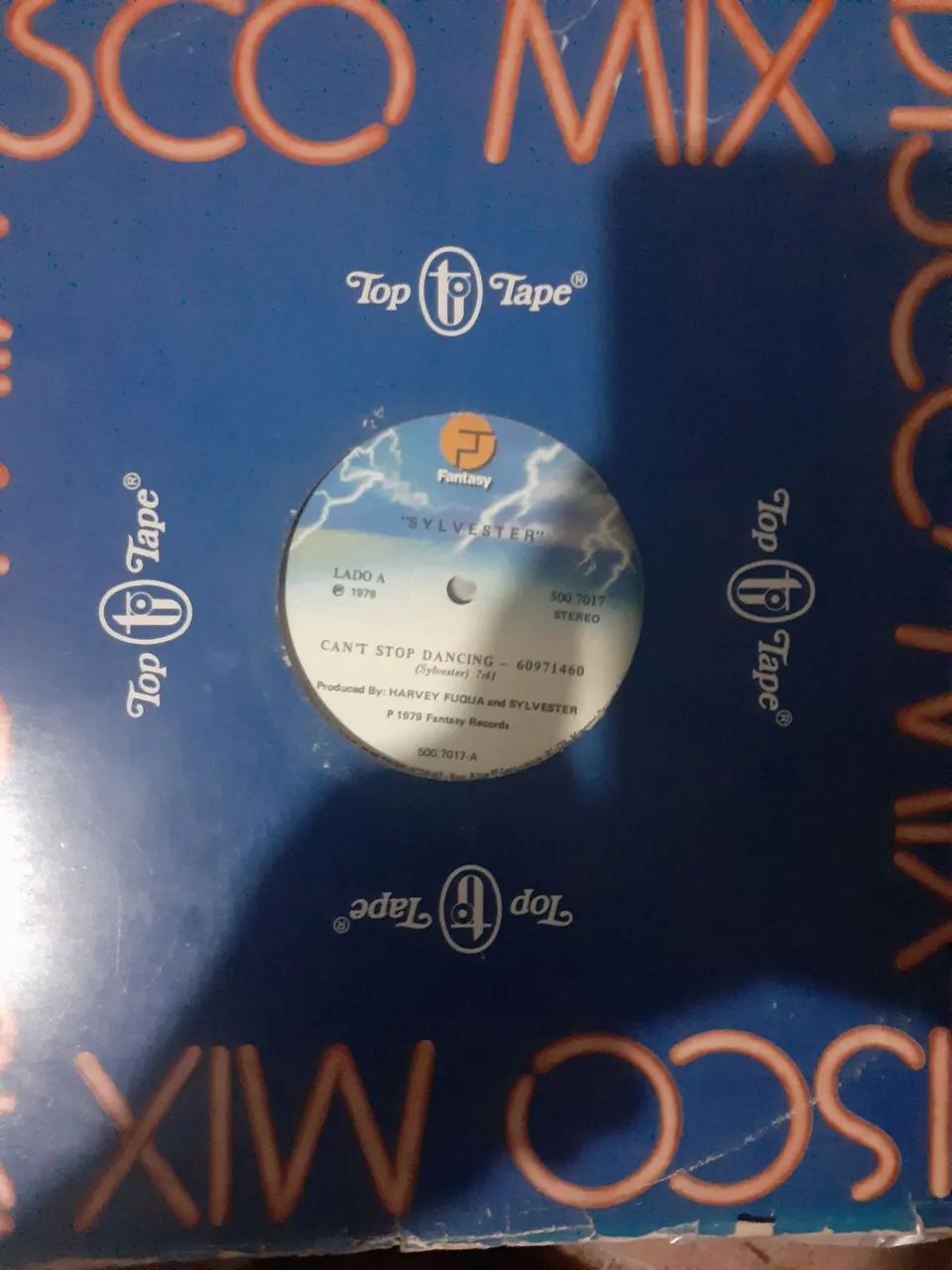 Lp Sylvester - Can't Stop Dancing  / 1979 / Disco Azul  /  Disco Mix  / Edição Limitada  - Foto 3