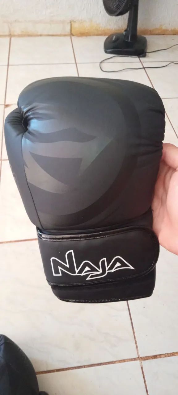 Luva de boxe e muay Thai 16oz - Foto 3