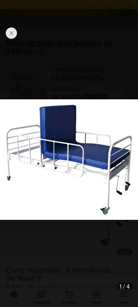 CAMA HOSPITALAR  - Foto 3