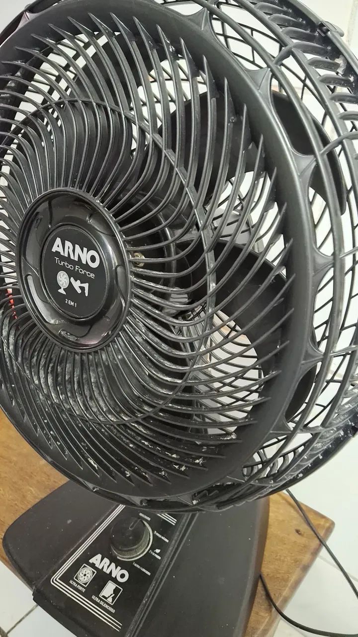 Ventilador Arno Turbo Force - SEM FUNCIONAR