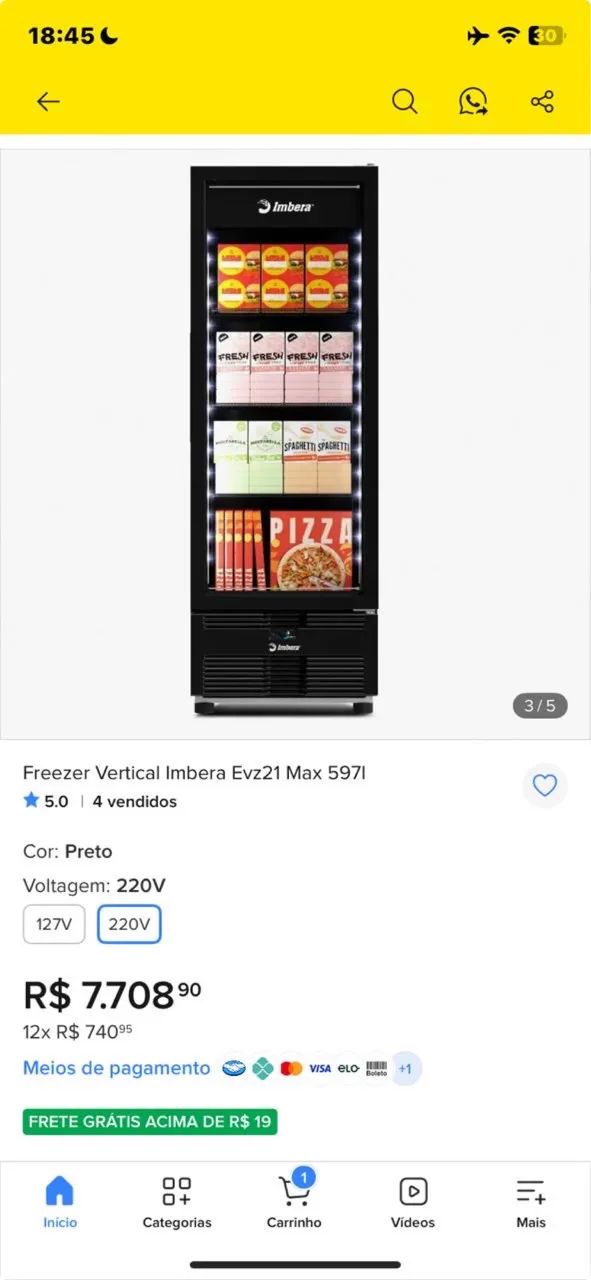 Freezer Imbera tripla ação  - Foto 2
