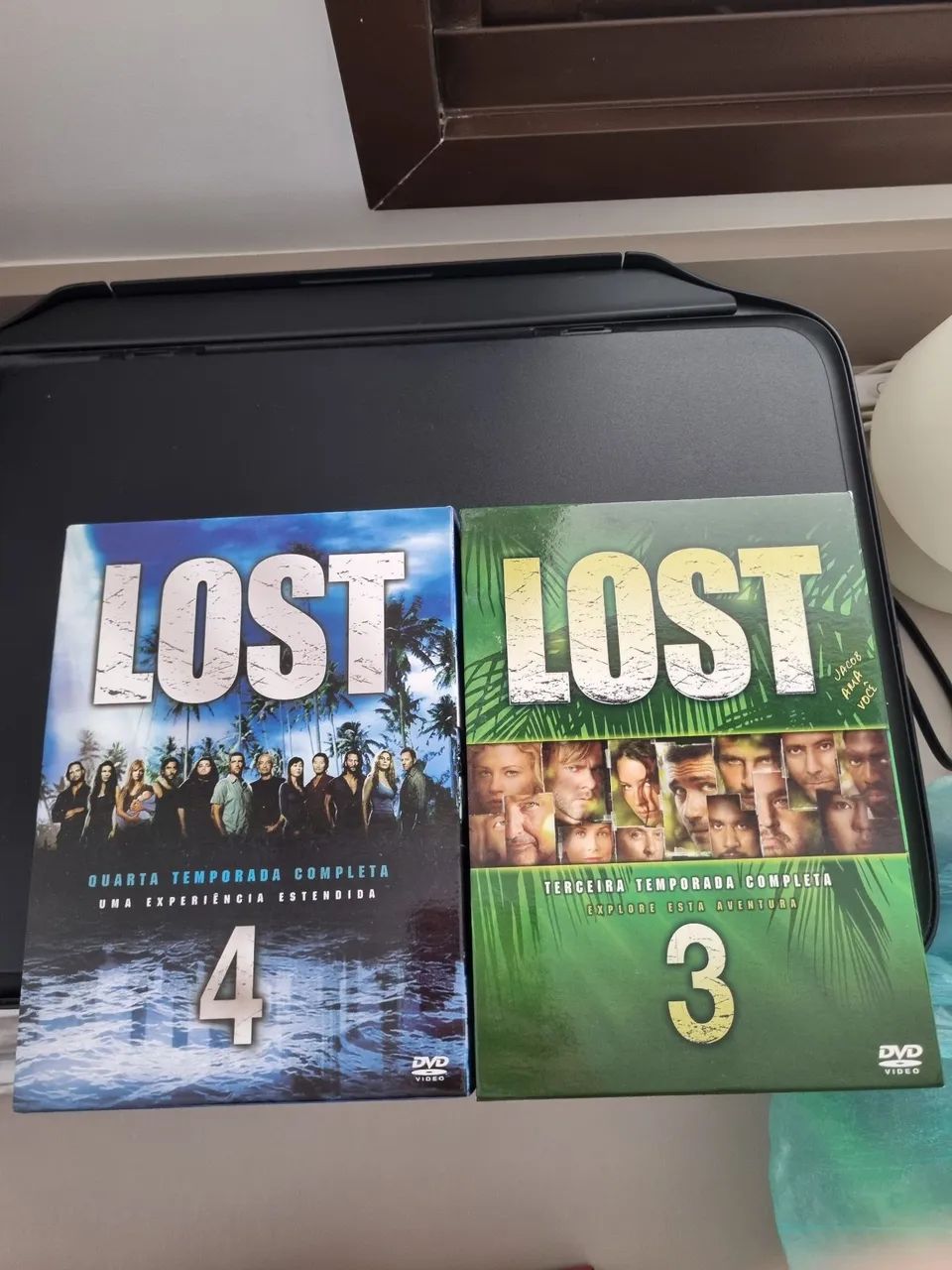 Coleção de DVD Lost Box com 6 unidades temporada 3 e 4 completas - Foto 2