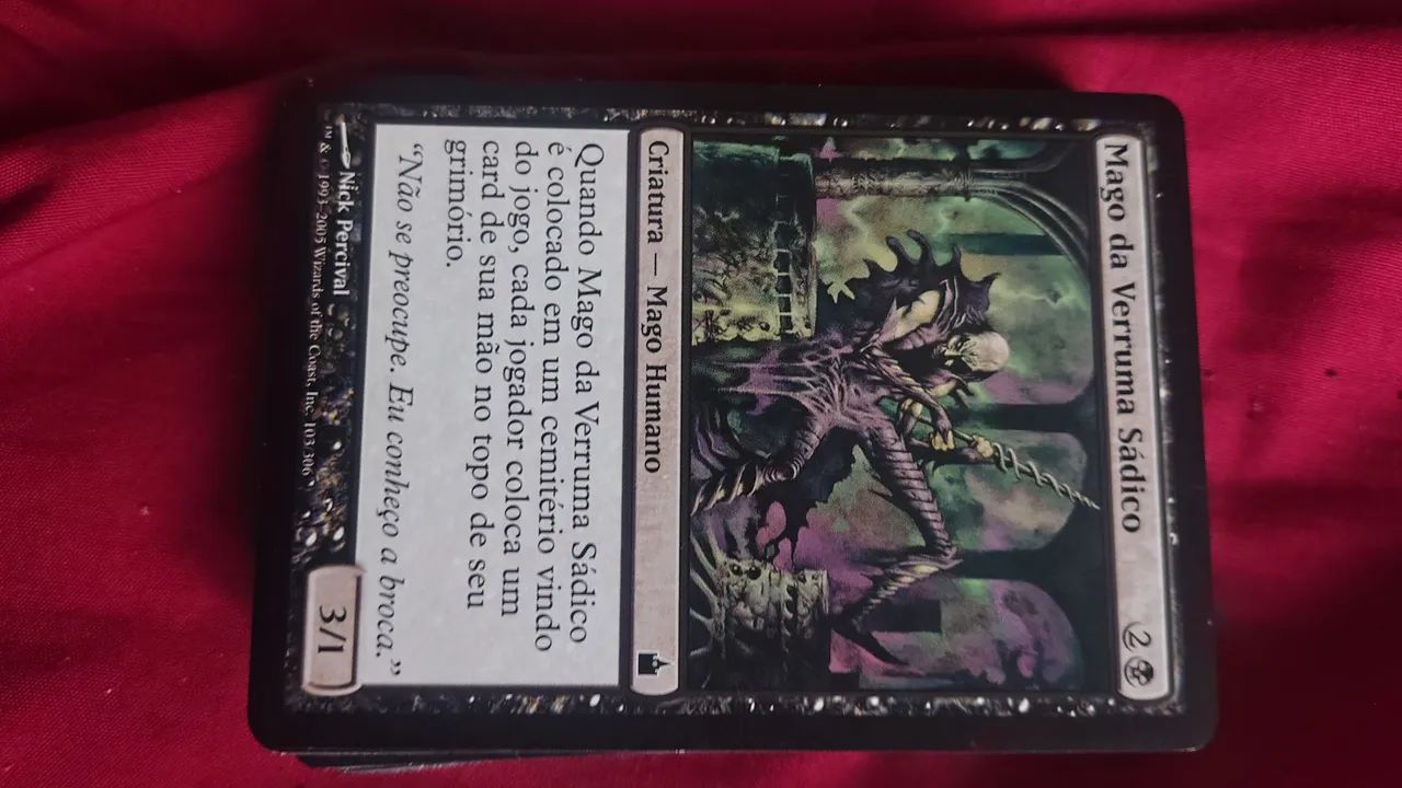 Deck preto comum Magic  - Foto 3