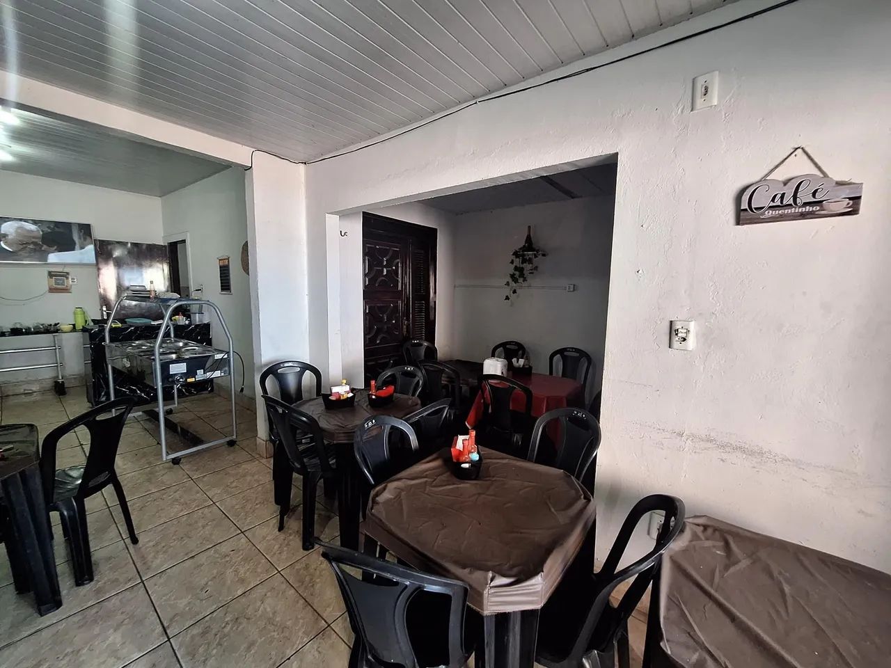 Casa comercial nas Cajazeiras com 1 suíte, cozinha e quintal - Foto 4