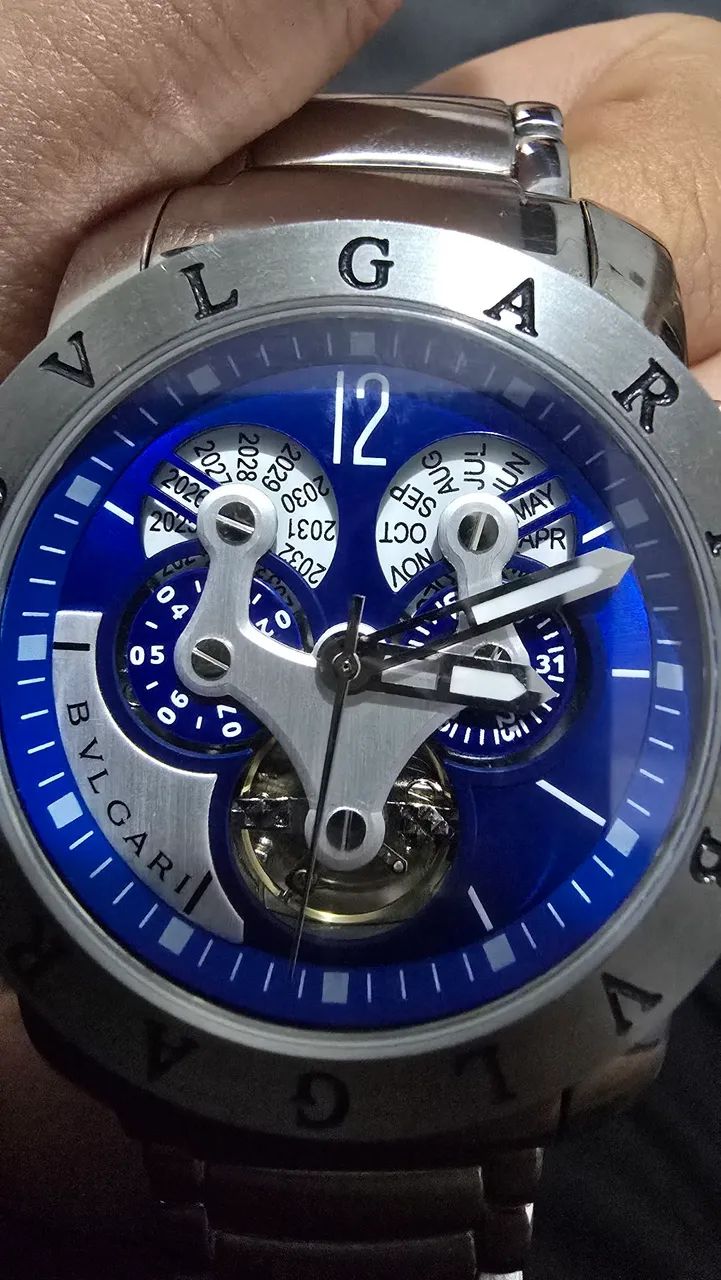 Relógio automático BVLGARI automático à prova d'água - Foto 5