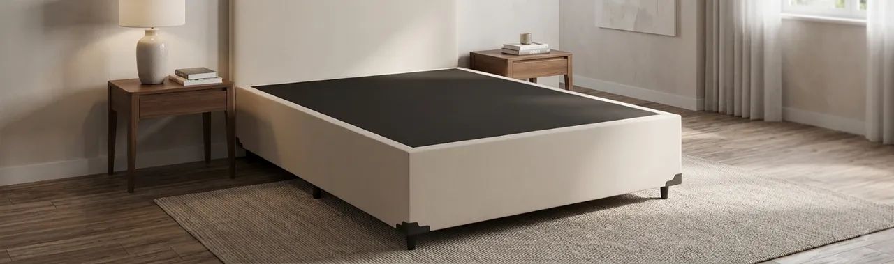 Base Box Casal Padrão COMPROU CHEGOU