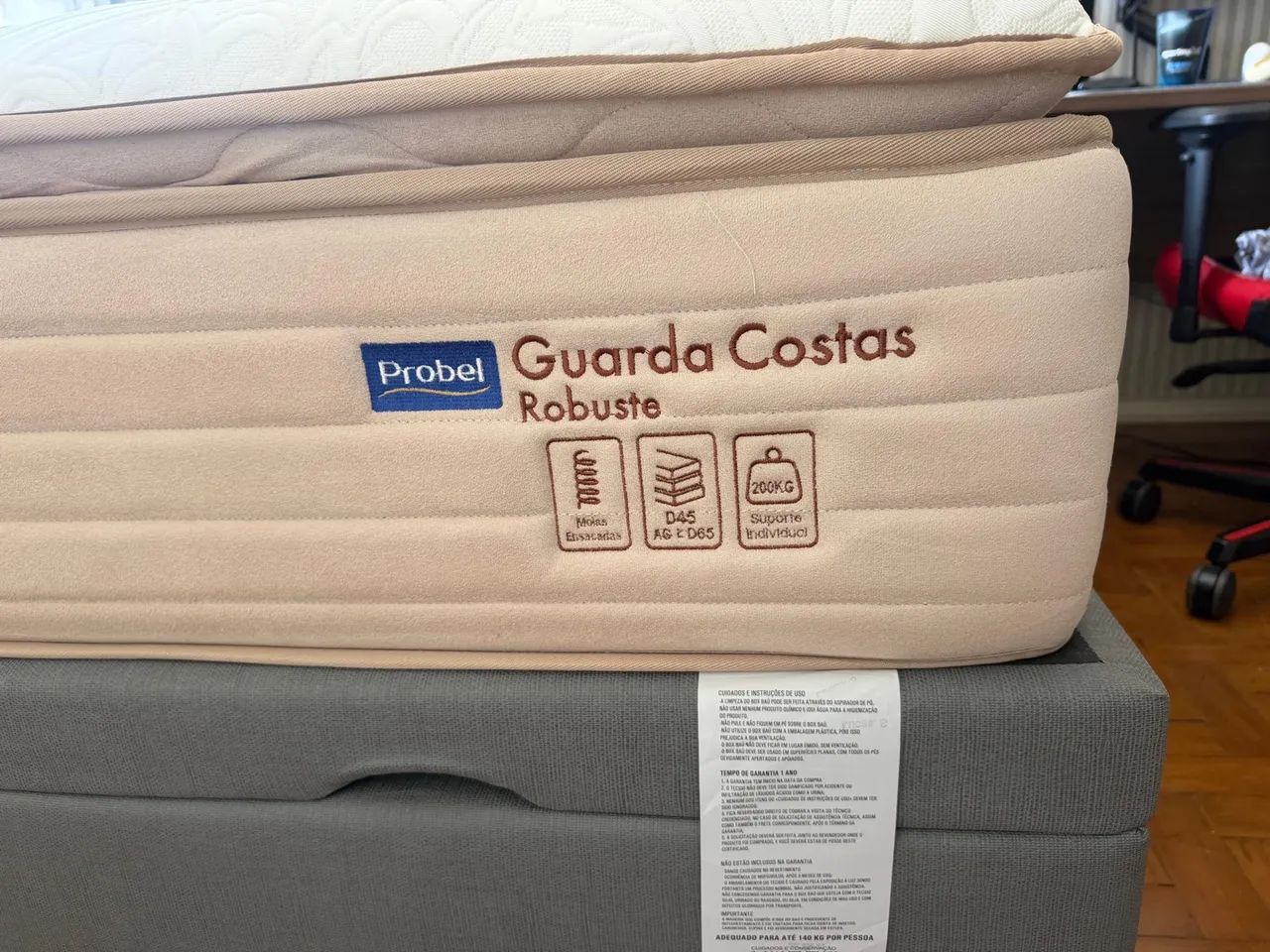 Colchão Queen Probel Guarda Costas Robuste | Impecável + NF + Garantia - Foto 2