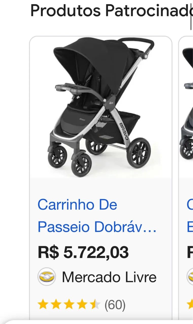 Carrinho Chicco Bravo importado - Foto 5