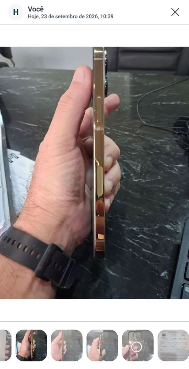 Iphone 12 Pro Max, 256GB, sem nenhuma marca de uso, todas funcionalidades perfeitas - Foto 4