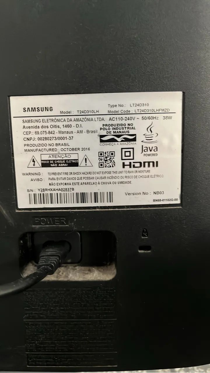 Tv SAMSUNG  32 polegadas  - Foto 3