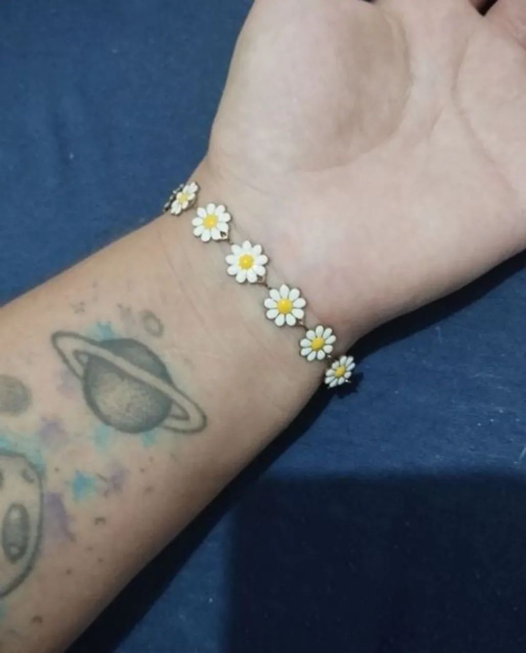 Pulseira margaridas  - Foto 3