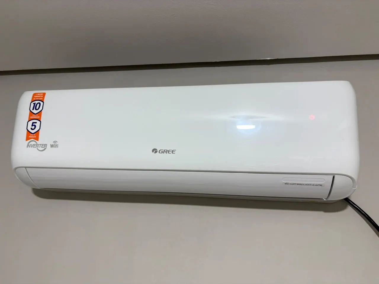 Ar condicionado novo na garantia 