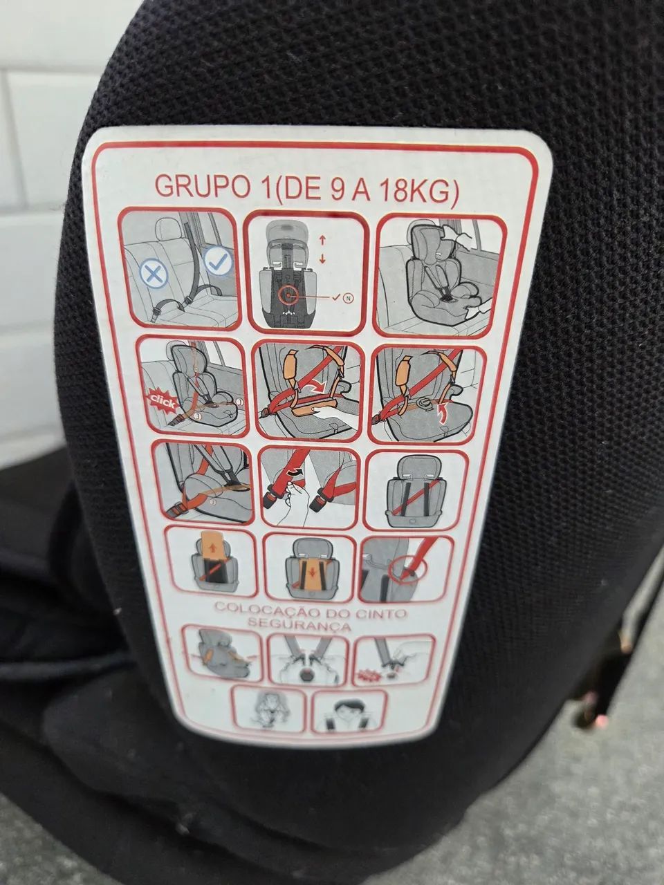 Cadeirinha para auto Galzerano dorano - Foto 2