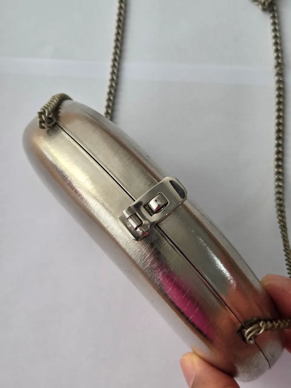 Bolsa pequena de Metal Vintage  - Foto 3