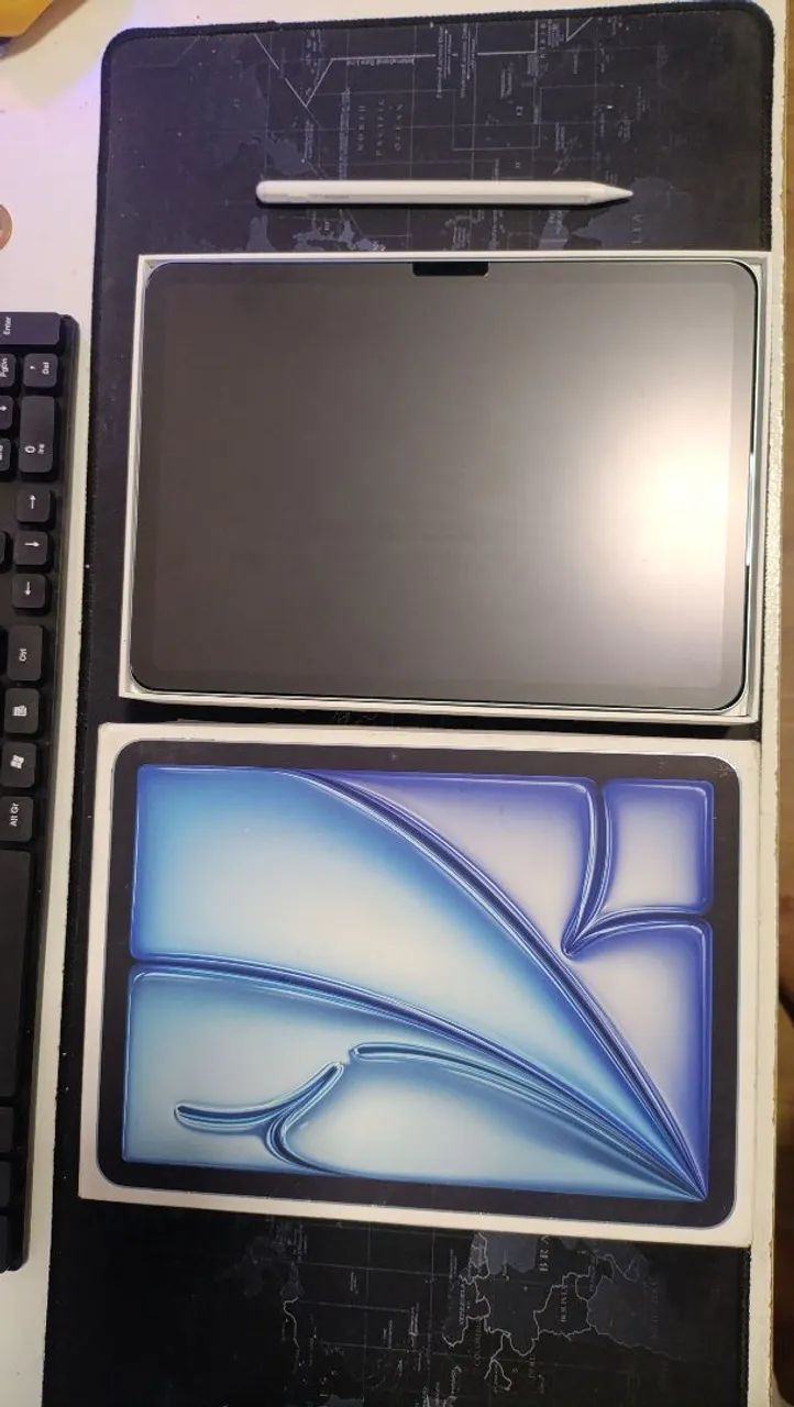 IPAD AIR DE 11" (256BG M2) MANCHA NA TELA - Foto 2