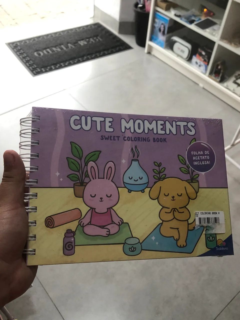 Livro De Colorir Cute Moments Sweet Coloring Book Todolivro