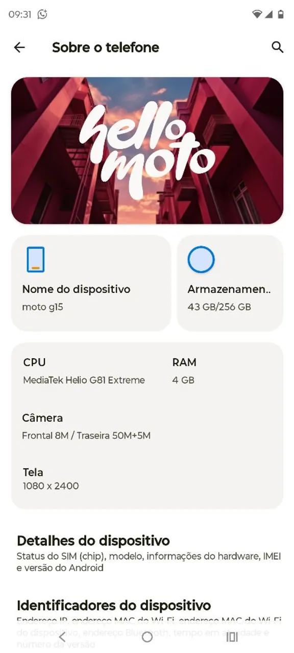 Motorola motog15 - Foto 3