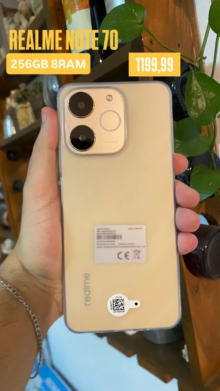 Celular Realme Note 70 256gb 8ram novo lacrado  - Foto 3