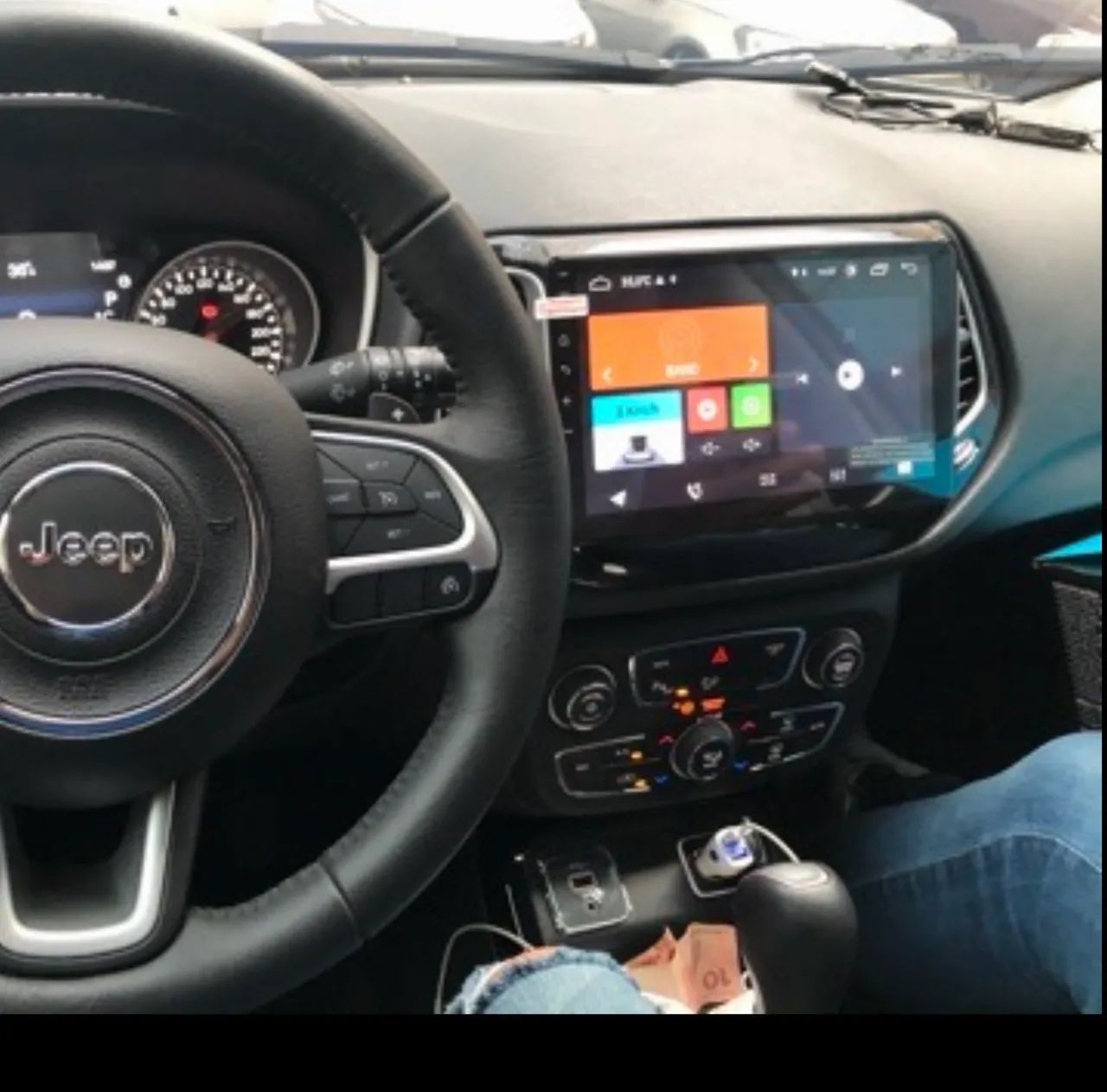 CENTRAL MULTIMÍDIA ANDROID JEEP COMPASS 10 POLEGADAS - Foto 3