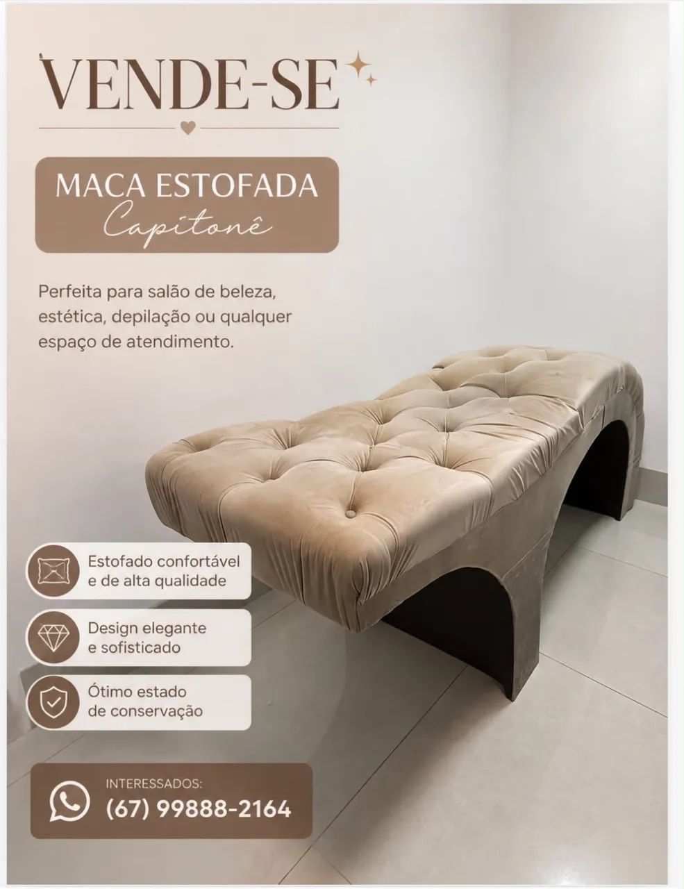 VENDO MACA PARA SALÃO  - Foto 2