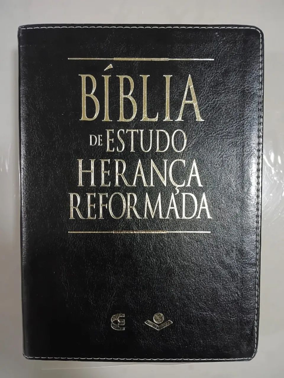 Bíblia de Estudo Herança Reformada Preta 1ª Edição Raridade - Lacrada