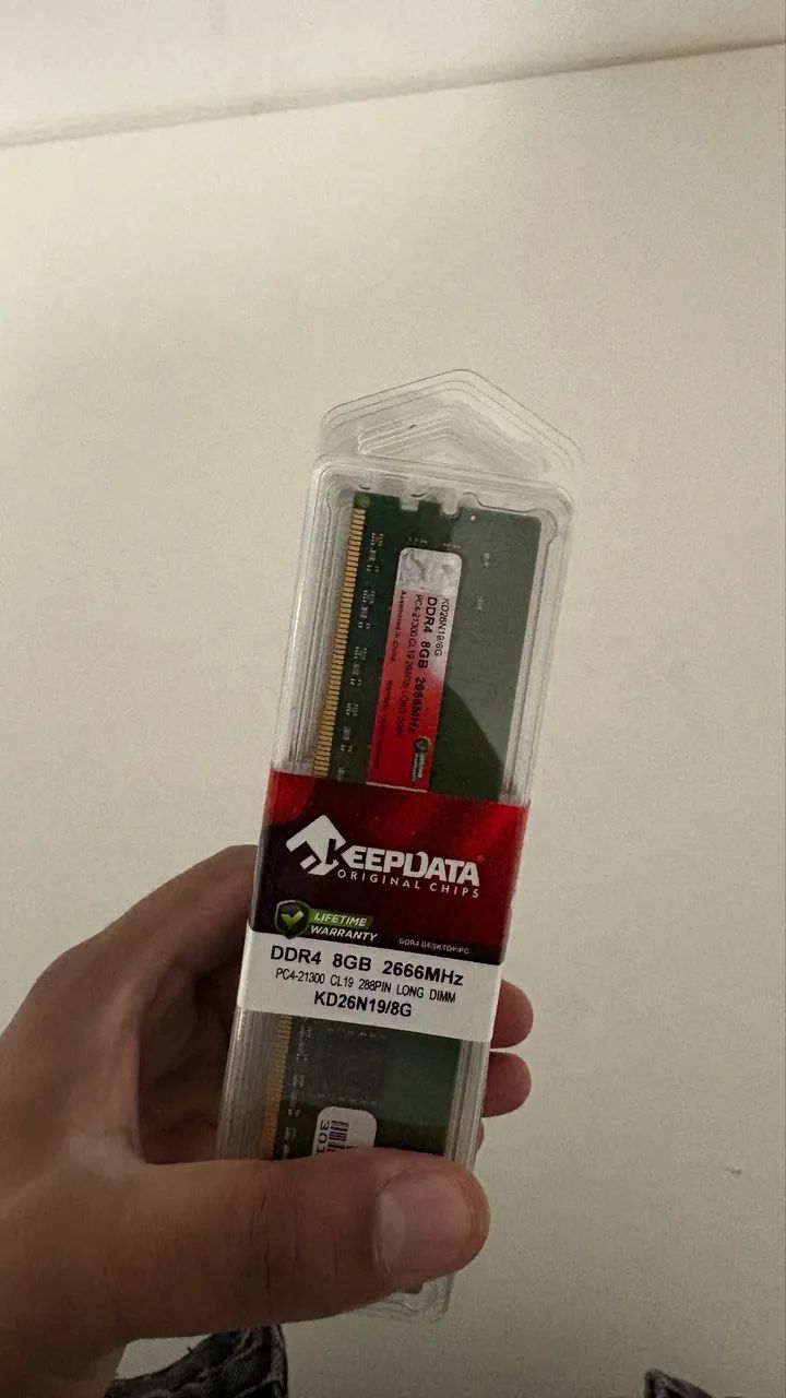 Memória DDR4 8GB 2666MHz - Memória RAM - Centro, São Bernardo do