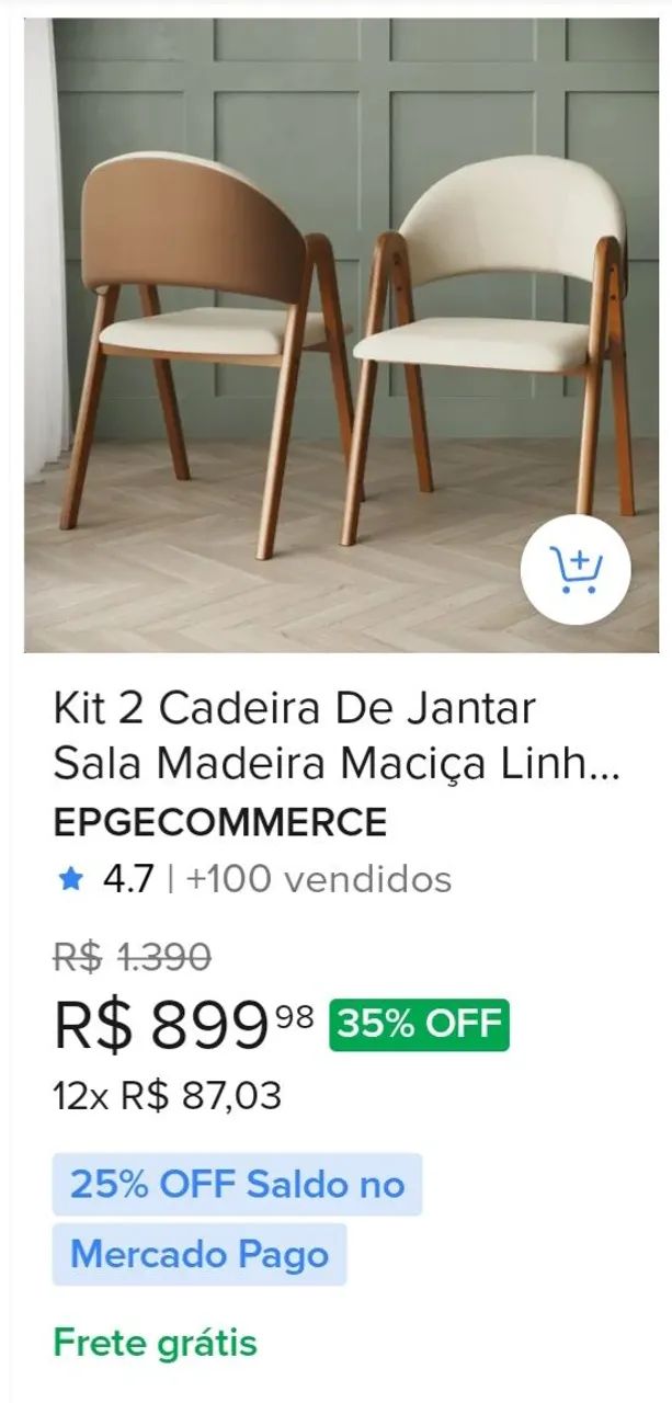 Cadeira DUNA 2UND! Oportunidade!