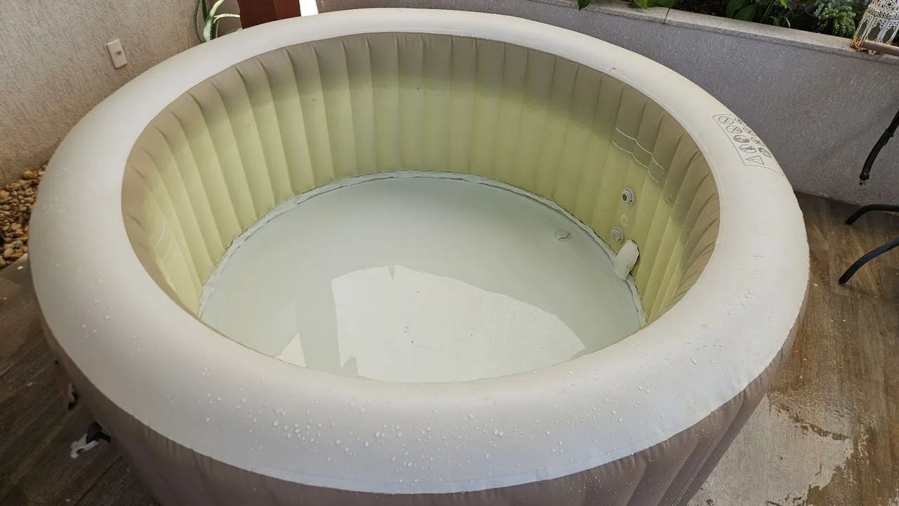 Piscina spa intex usado - Foto 2