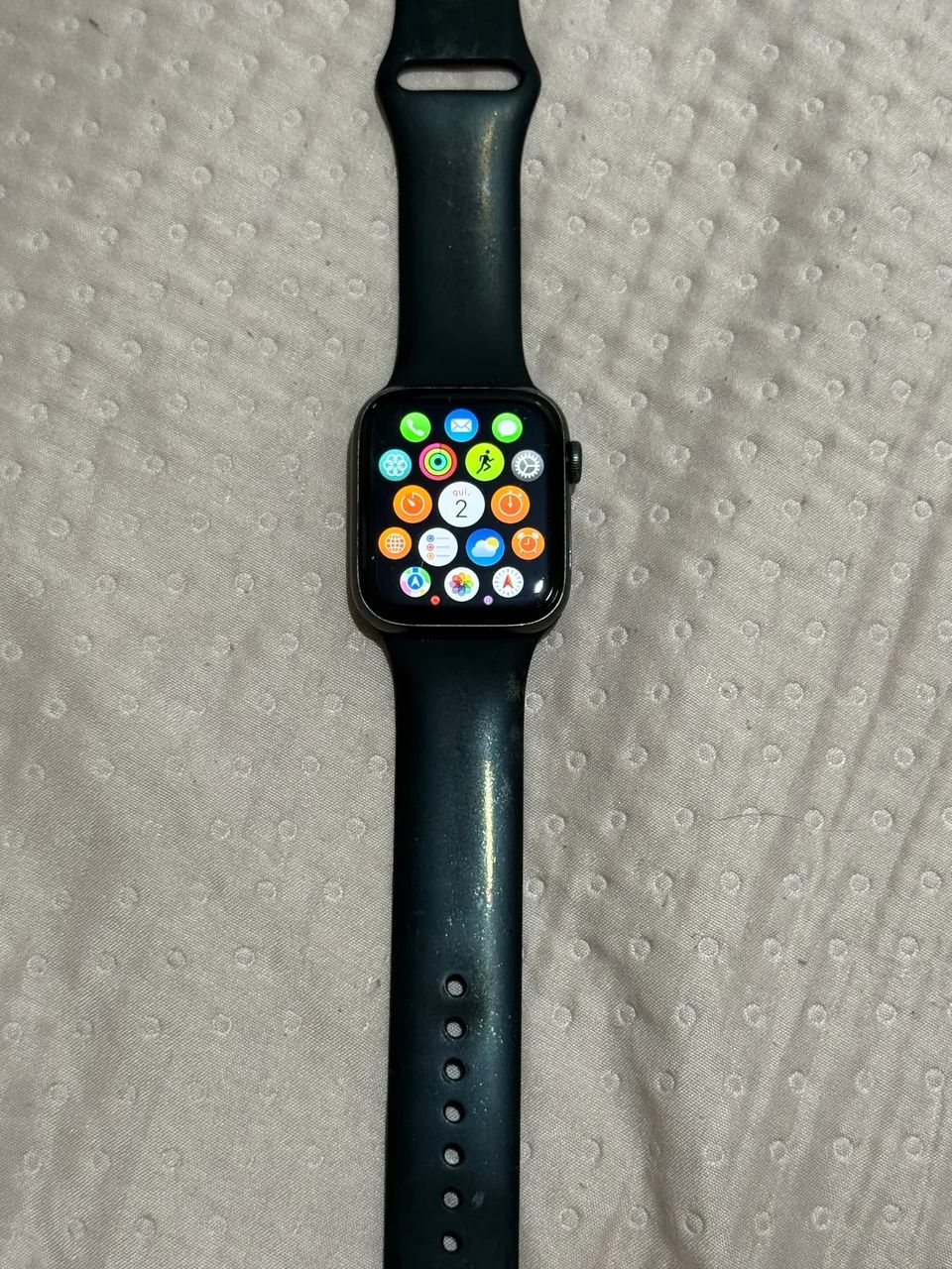 Apple Watch SE, 44mm, preto  - Foto 3