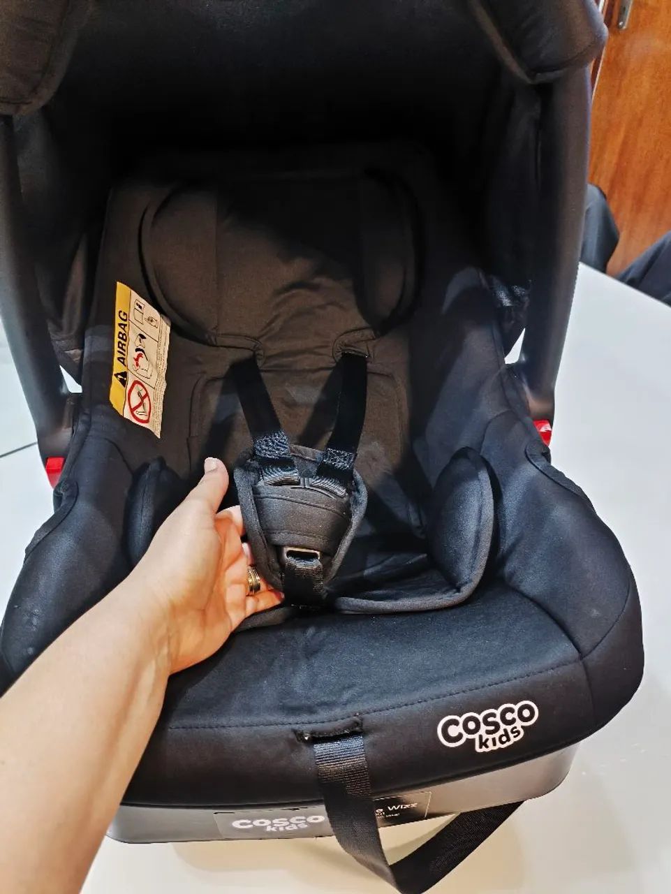 Bebê conforto Cosco com base  - Foto 4