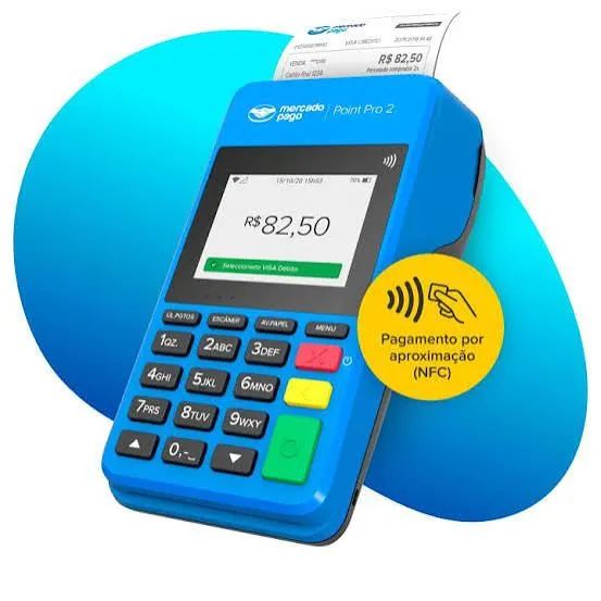 Máquina de cartão NOVA Mercado Pago  - Foto 2