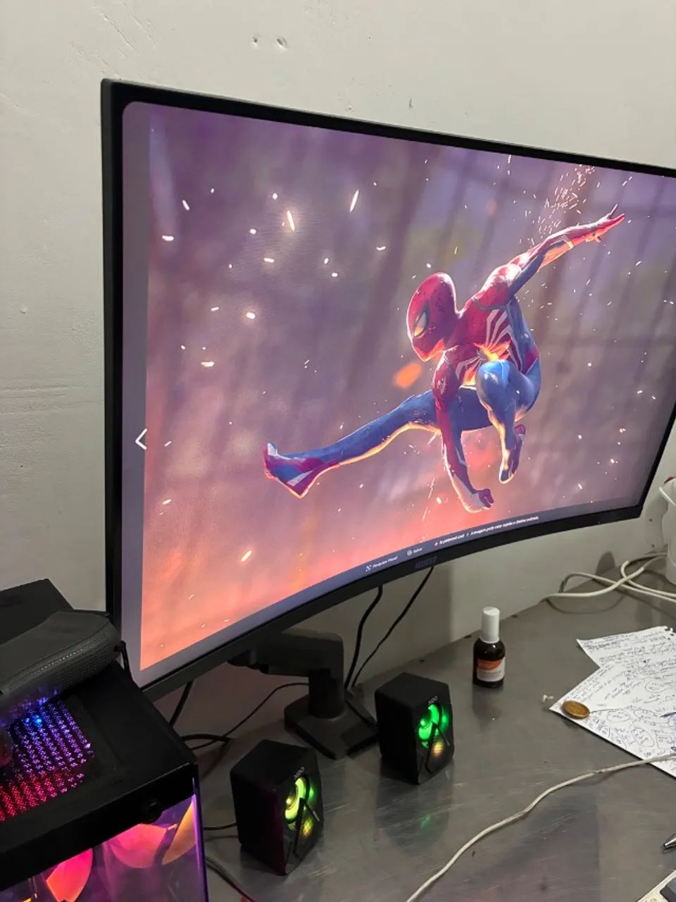 MONITOR CURVO MANCER 31.5 polegadas - Foto 4