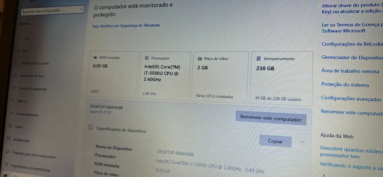 Notebook Acer i7 - Foto 3