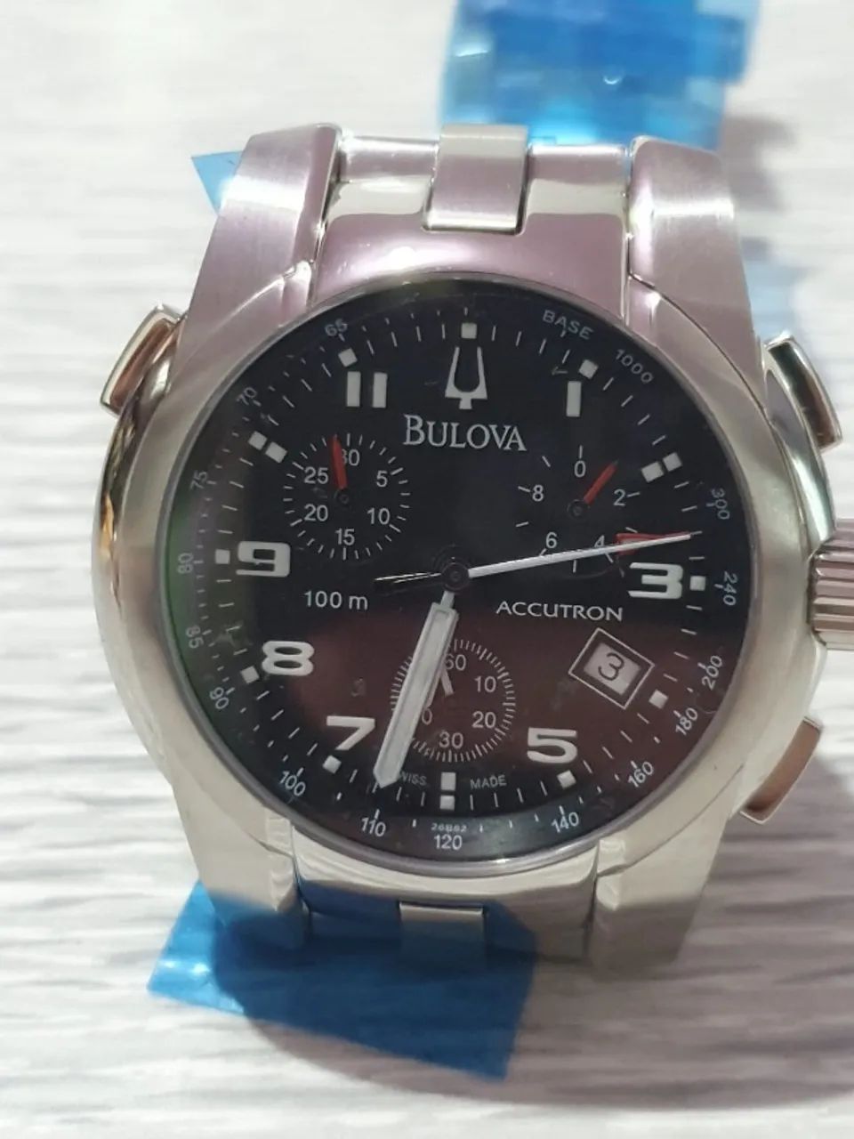 Relógio Bulova Accutron Masculino Apollo 11 Mission - Foto 6