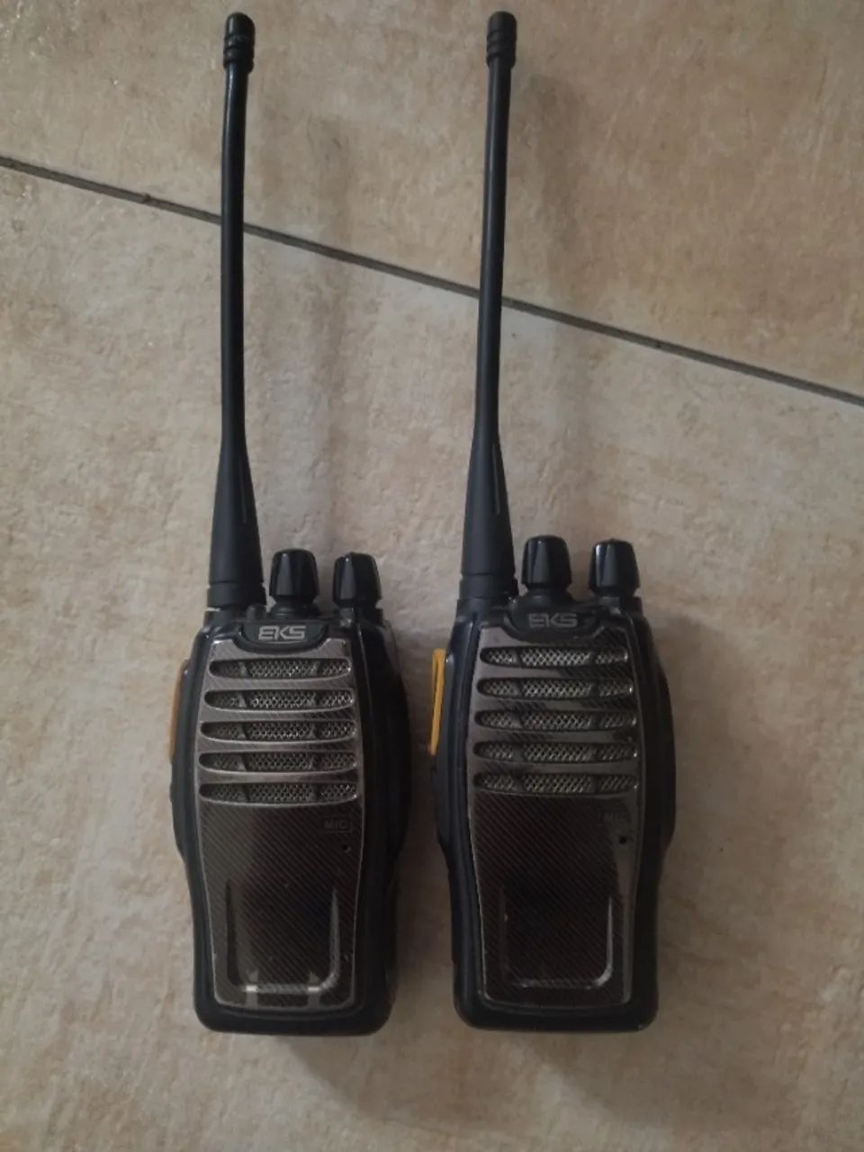 2 Rádios comunicadores EKS 16 canais funcionando - Foto 3