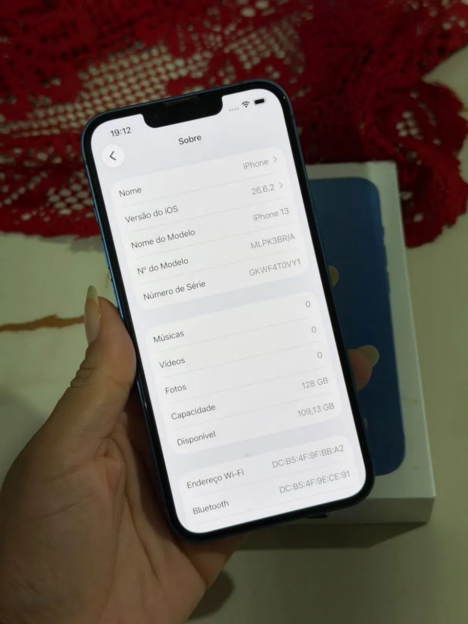 iPhone 13 128 GB TODO ORIGINAL R$1.650 - Foto 2