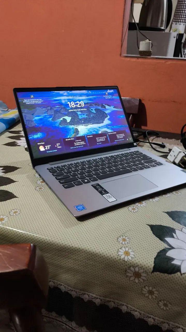 Notebook (semi-novo) lenovo ideapad slim funcionando perfeitamente  - Foto 3