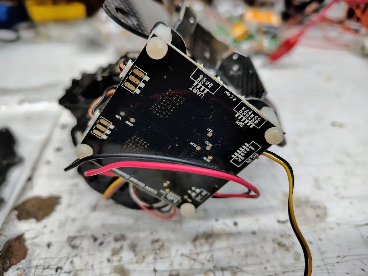 gimbal de fibra de carbono para drone - Foto 3