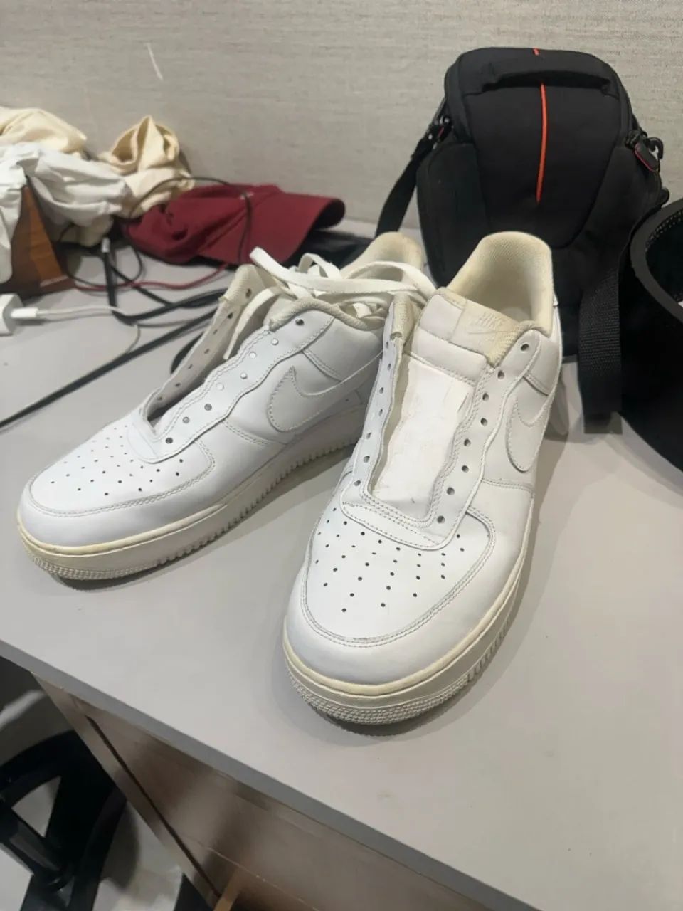 Air force college night maroon + Air force one branco  - Foto 3