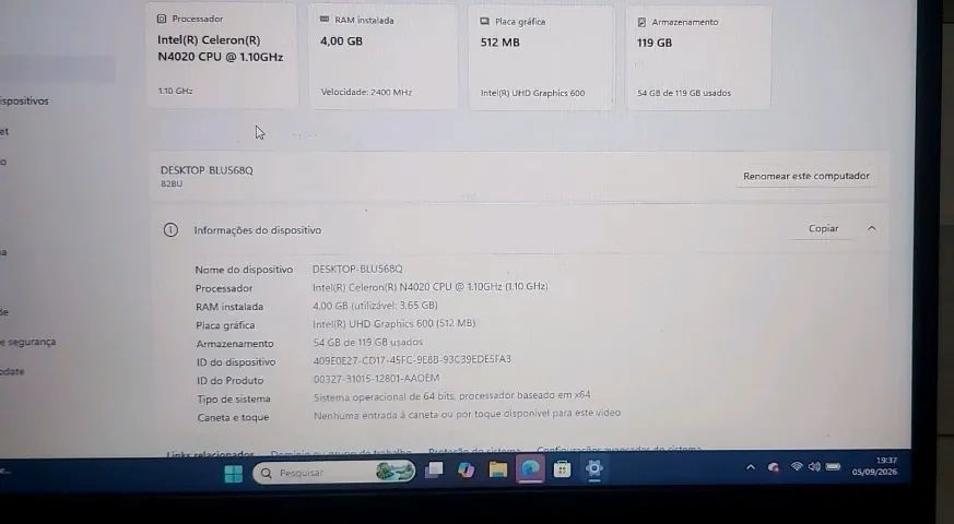 Notebook Lenovo IdeaPad 3i  - Foto 5
