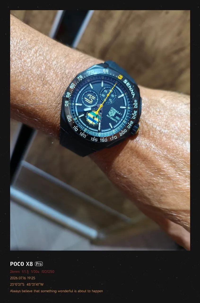 Tag heur fórmula 1 sena .. zerado.quartz - Foto 2