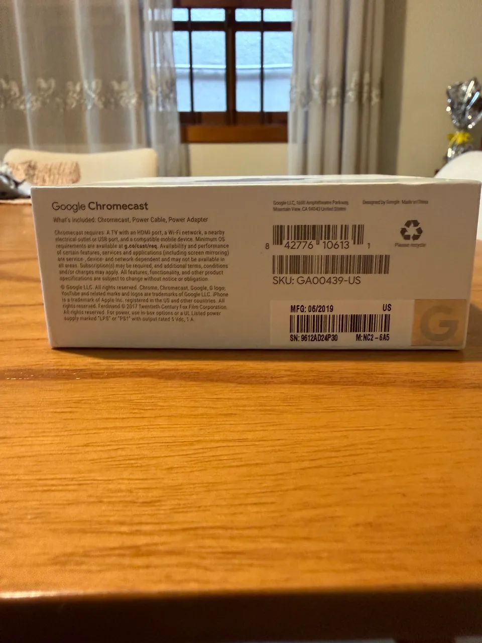 Google Chromecast 3 Geração 