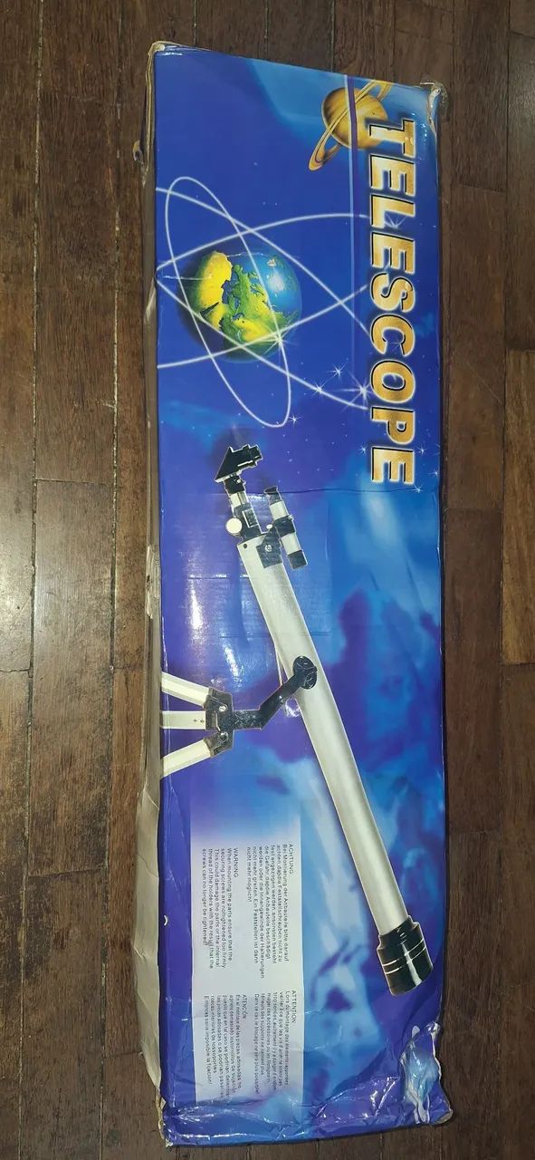 Telescópio Zenit Refrator 60mm x 800mm Completo com Tripé e Acessórios - Foto 3