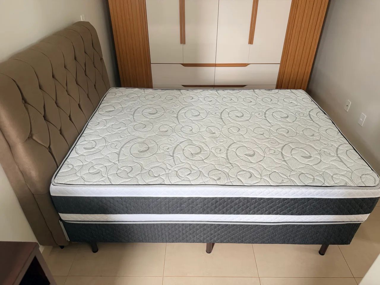 Cama Box Casal Completa Biflex Turquia  - Foto 2